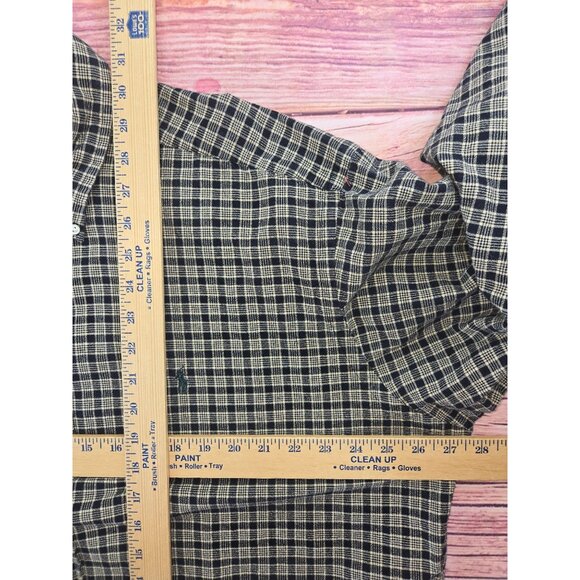 Ralph Lauren Blake Mens XL 100% Cotton Plaid Button-Down Shirt - Picture 7 of 7